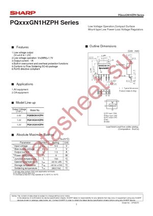 PQ010FZ5MZPH datasheet  